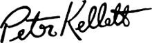 Peter Kellet guitar logo