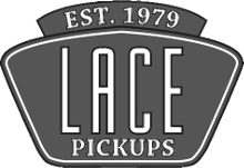 Lace pickups logo