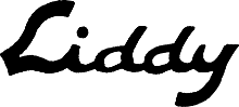 Liddy guitar logo