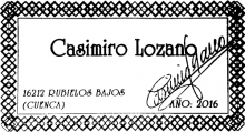 Casimiro Lozano guitar label