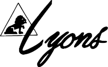 Lyons guitar logo