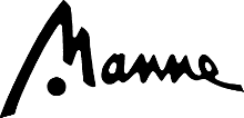Manne guitars logo