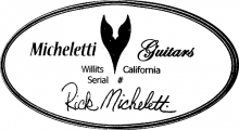 Micheletti Guitars label