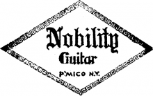 Nobility Guitar label