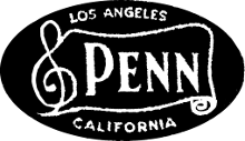 Penn Guitars California logo