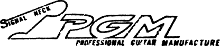PGM (Professional Guitar Manufacture) logo