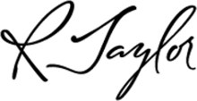 R Taylor Guitars logo