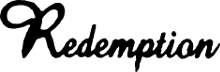 Redemption Guitars logo