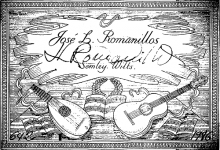Jose Romanillos guitar label