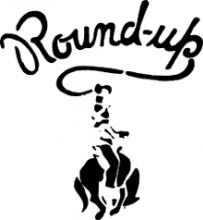 Round Up Gene Autry guitar logo