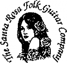 The Santa Rosa Folk Guitar Company guitar label