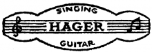 Singing Hager Guitar logo