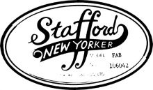 Stafford New Yorker Guitar label