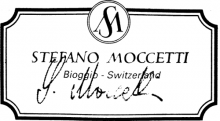 Stephano Moccetti classical guitar label