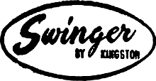 Swinger by Kingston guitar logo