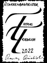 Thomas Friedrich classical guitar label