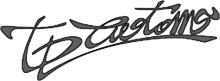 TP Customs guitars logo