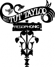 Tut Taylor resonator guitar logo