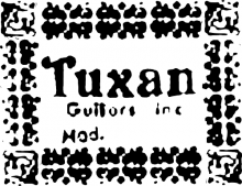 Tuxan guitar label