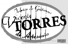 Vicente Torres classical guitar label