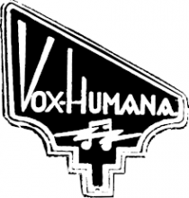 Vox Humana lap steel logo