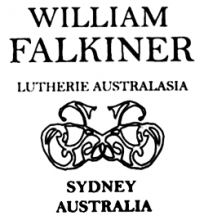 William Falkiner guitar label