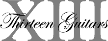 13 guitars logo