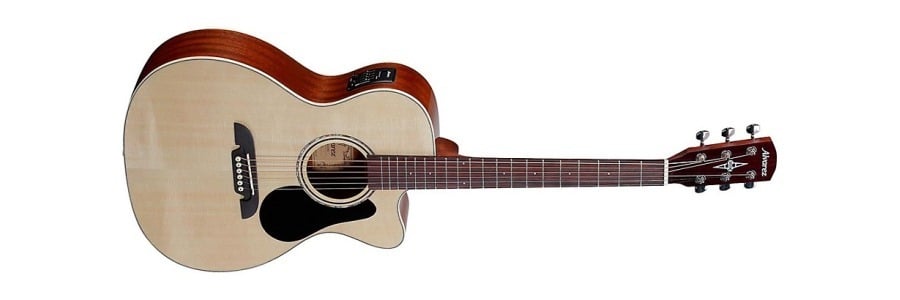 Alvarez Rf26ce Om/Folk Acoustic-Electric Guitar Natural