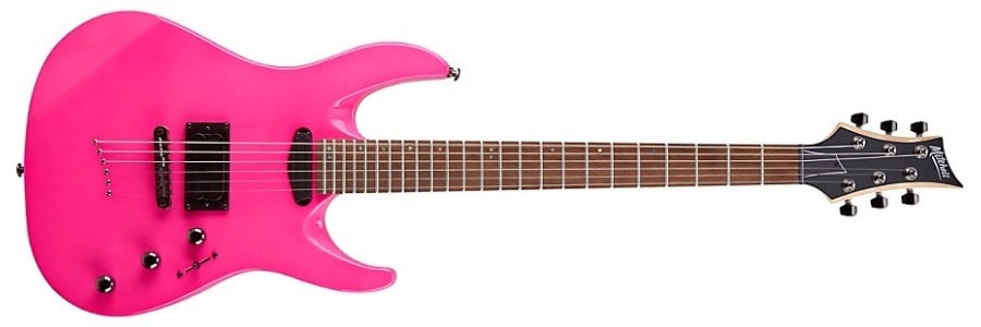 Mitchell Md200 Double-Cutaway Electric Guitar Electric Pink