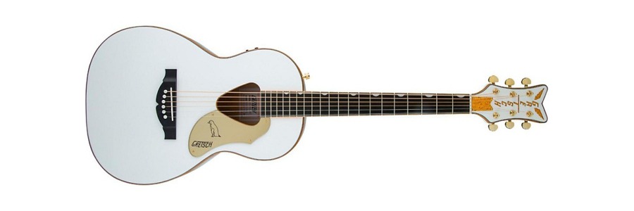 Gretsch Guitars G5021wpe Rancher Penguin Parlor Acoustic-Electric Guitar White
