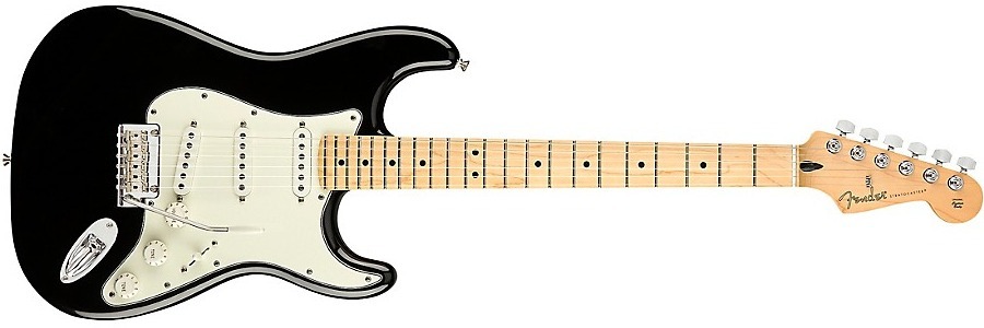 Fender Player Series Stratocaster Maple Fingerboard Electric Guitar Black