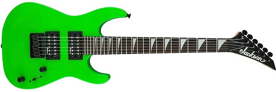 Jackson Js1x Dinky Minion Electric Guitar Neon Green