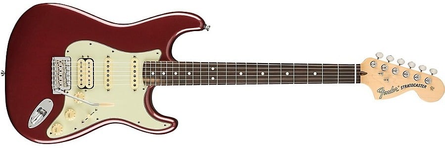 Fender American Performer Stratocaster Hss Rosewood Fingerboard Electric Guitar Aubergine