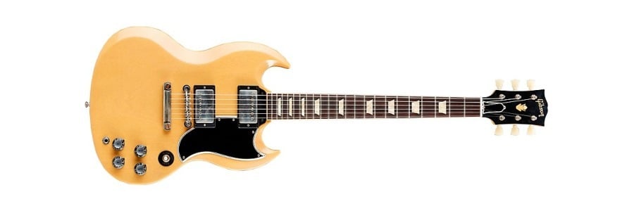 Gibson Custom '61/'59 Fat Neck Sg Limited-Edition Electric Guitar Tv Yellow