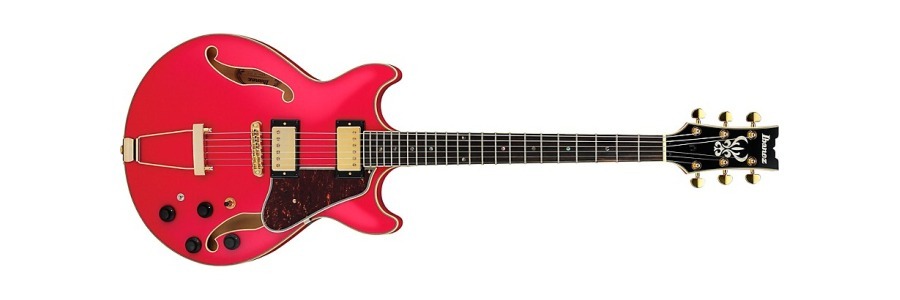 Ibanez Amh90 Artcore Full Hollowbody Cherry Red