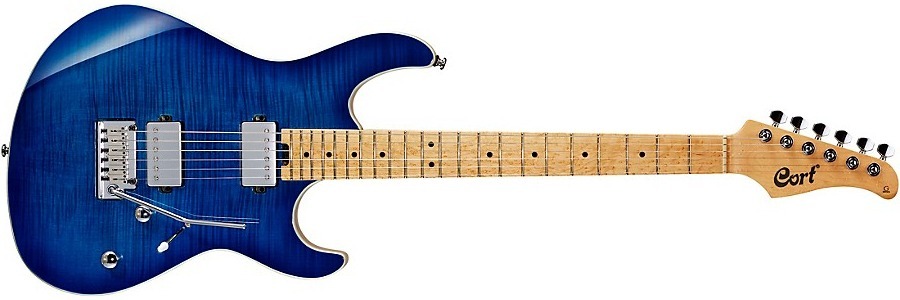 Cort G290 Double Cutaway 6-String Electric Guitar Bright Blue Burst