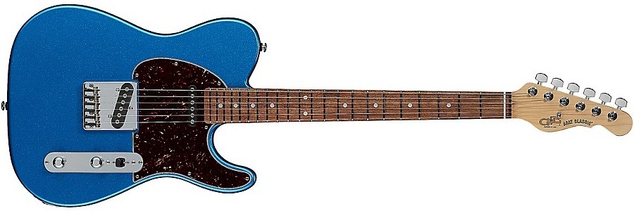 G&L Fullerton Deluxe Asat Classic Electric Guitar Lake Placid Blue