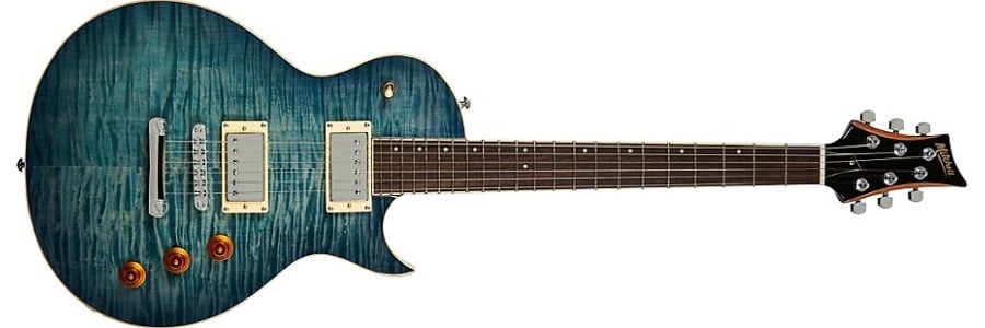 Mitchell Ms470 Mahogany Body Electric Guitar Denim Blue Burst