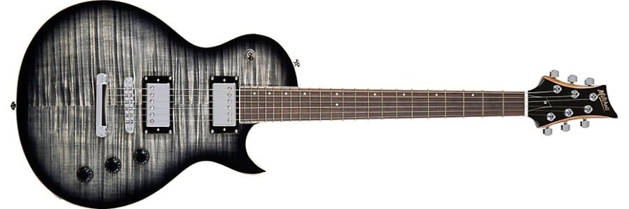 Mitchell Ms470 Mahogany Body Electric Guitar Widow Black Burst