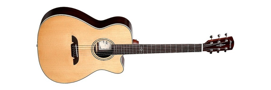 Alvarez Mf70ce Folk-Om Acoustic-Electric Guitar Natural
