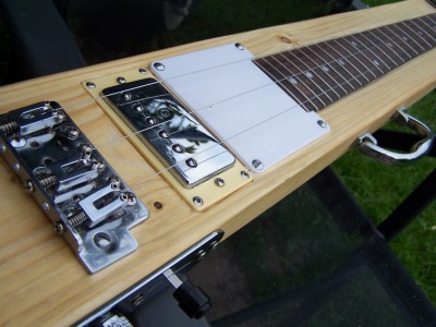 Bingham  3 string Lap Steel Guitar, bridge