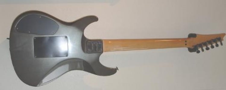 Ibanez 540P electric guitar metallic grey, back