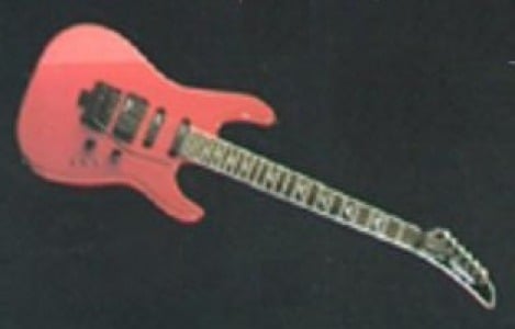 Epiphone X1000 electric guitar 1986, red