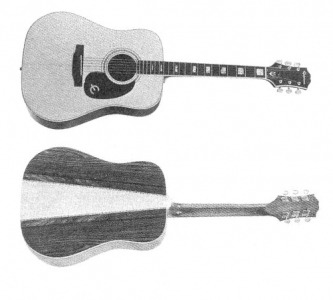 Epiphone FT-550 acoustic guitar
