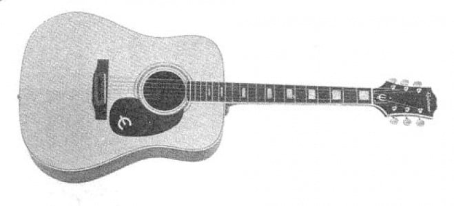 Epiphone FT-350 acoustic guitar