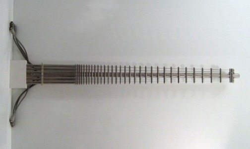 Gittler stainless steel guitar - original fishbone version