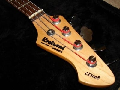 Rockwood LX300B Bass Guitar Headstock