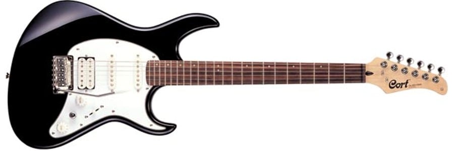 Cort 210D electric guitar with built in distortion effect
