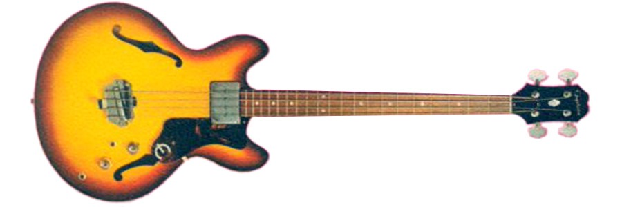 Epiphone Rivoli (sunburst finish) electric bass guitar