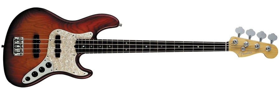 Fender American Deluxe Jazz Bass Ash bass guitar